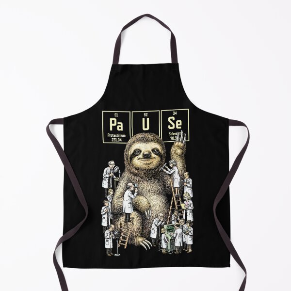 Item preview, Sloth Chemistry Funny Periodic Table Of Elements Pause designed and sold by GrandeDuc.