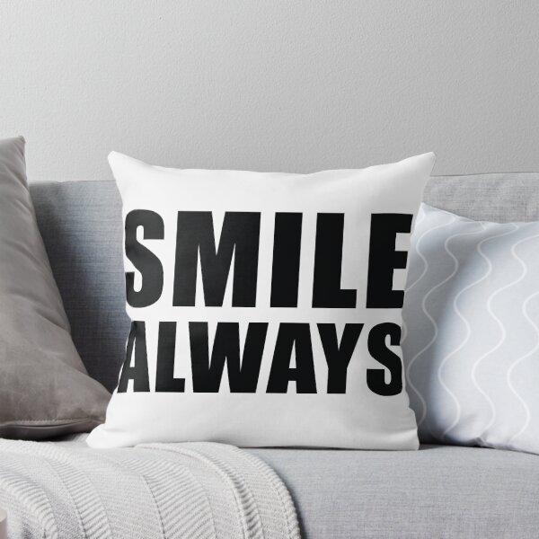 Item preview, Smile Always - Simple Bold Typography designed and sold by Vibe-Vortex.