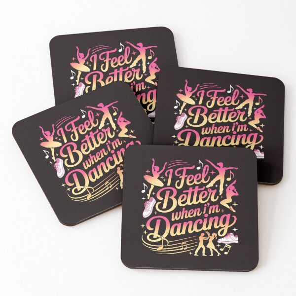 Item preview, I Feel Better When I'm Dancing – Dancing Girl Dance Practice designed and sold by Redgiant87x.