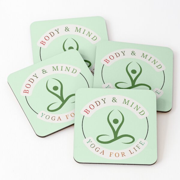 Item preview, Body & Mind: Yoga for Life Zen Emblem designed and sold by LoudVictory.
