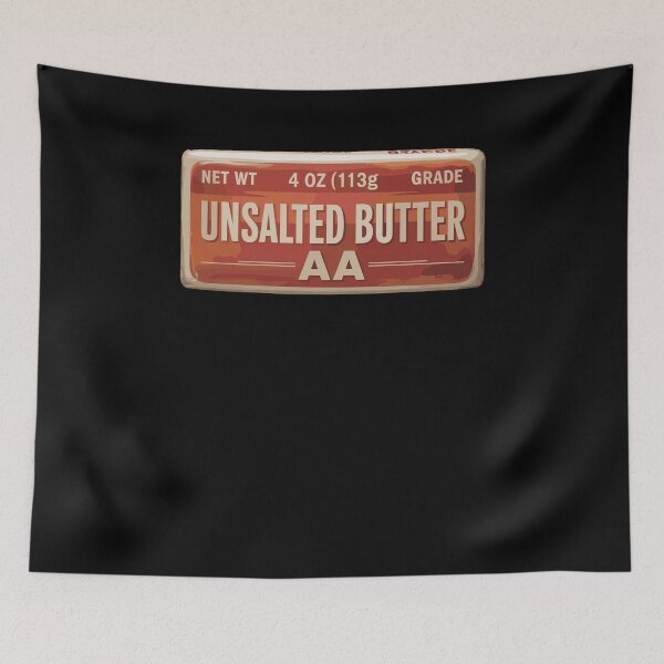 Item preview, Unsalted Butter T-Shirt designed and sold by stmpdwrld.