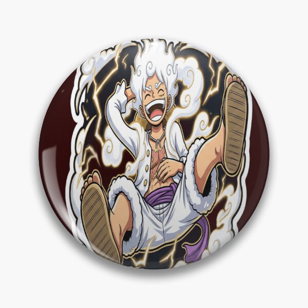 Item preview, Luffy Gear 5 Joyboy Laughing - Funny Anime Meat Sticker designed and sold by zakman02.
