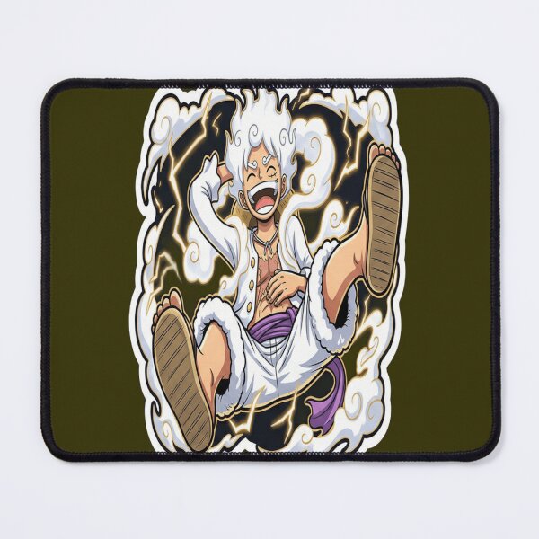 Item preview, Luffy Gear 5 Joyboy Laughing - Funny Anime Meat Sticker designed and sold by zakman02.