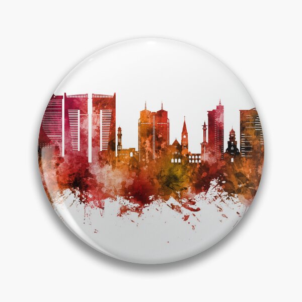 Item preview, Dar es Salaam Skyline designed and sold by ArtPrints.