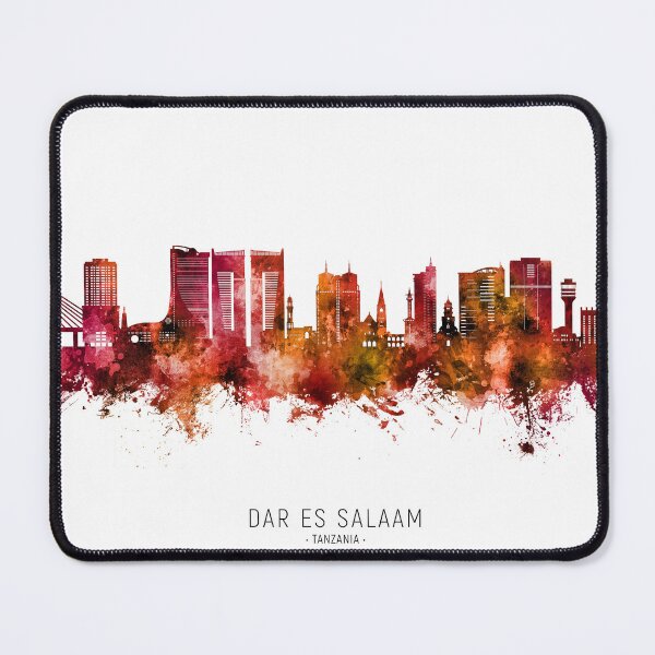 Item preview, Dar es Salaam Skyline designed and sold by ArtPrints.