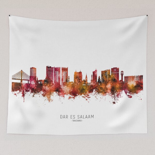Item preview, Dar es Salaam Skyline designed and sold by ArtPrints.