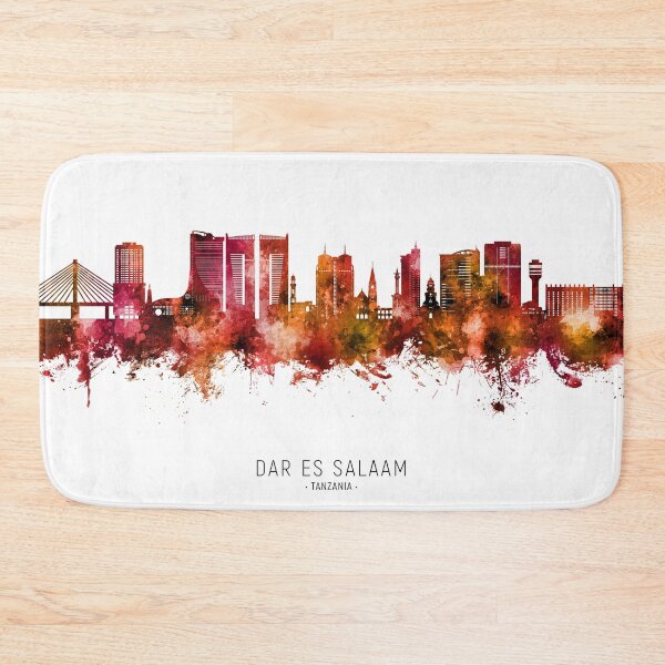 Item preview, Dar es Salaam Skyline designed and sold by ArtPrints.