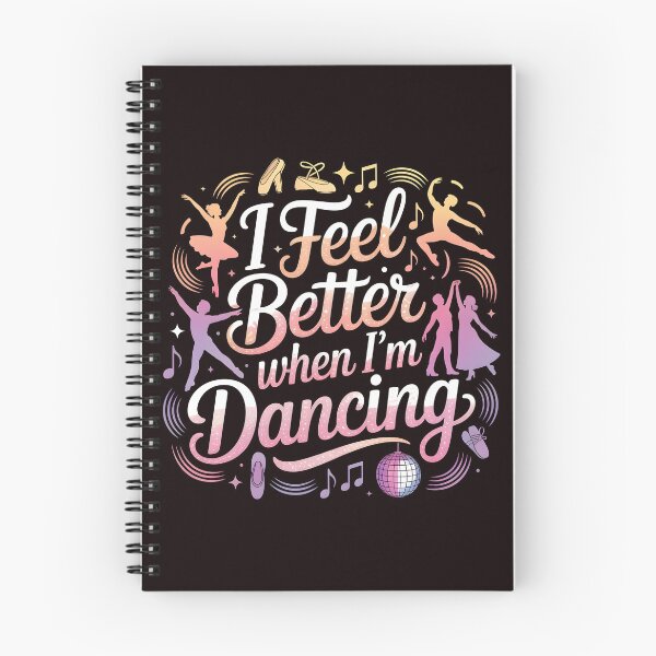 Item preview, I Feel Better When I'm Dancing – Groovy Art For Ballet Dancer designed and sold by Redgiant87x.