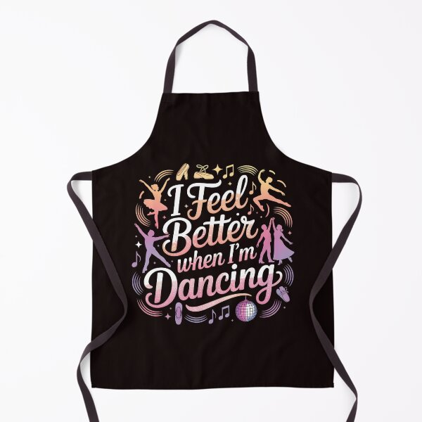 Item preview, I Feel Better When I'm Dancing – Groovy Art For Ballet Dancer designed and sold by Redgiant87x.