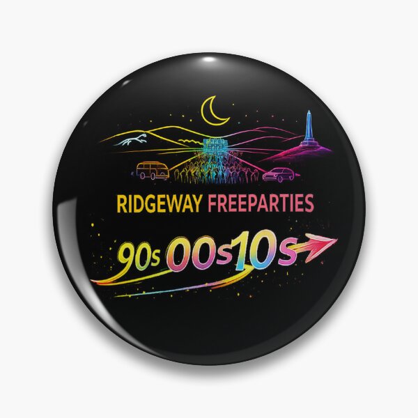 Item preview, Ridgeway Freeparties Timeline – Old School Underground over Hill designed and sold by leyfinder.