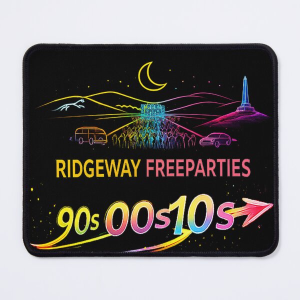 Item preview, Ridgeway Freeparties Timeline – Old School Underground over Hill designed and sold by leyfinder.