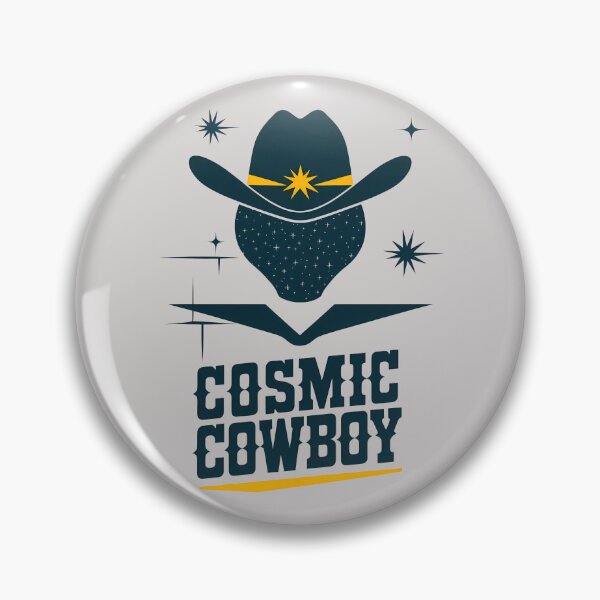 Item preview, Cowboy in the Galaxy - Cosmic Cowboy designed and sold by Art-Arcade6.