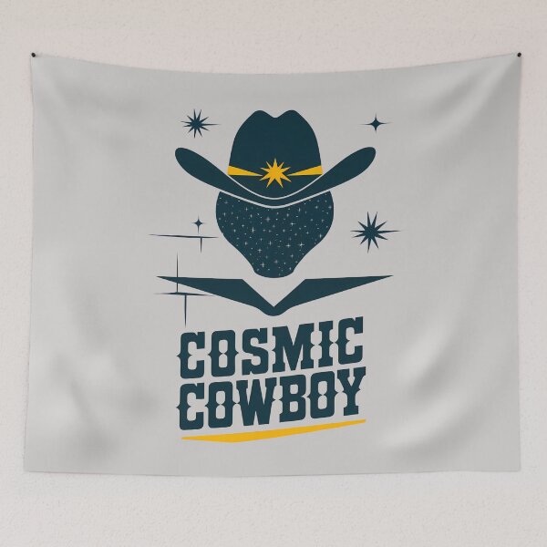 Item preview, Cowboy in the Galaxy - Cosmic Cowboy designed and sold by Art-Arcade6.
