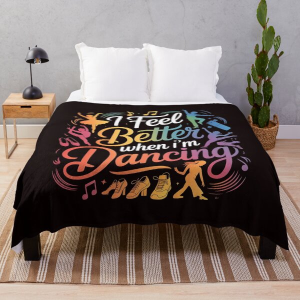 Item preview, I Feel Better When I'm Dancing – Dance Instructor Inspired Design designed and sold by Redgiant87x.
