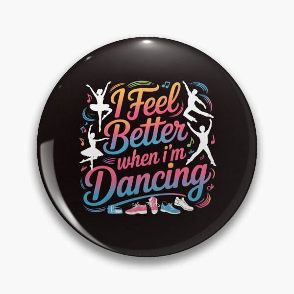Item preview, I Feel Better When I'm Dancing – Ballet Dancer And Dance Practice Art designed and sold by Redgiant87x.