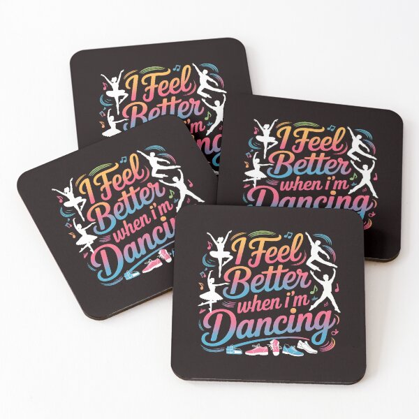 Item preview, I Feel Better When I'm Dancing – Ballet Dancer And Dance Practice Art designed and sold by Redgiant87x.