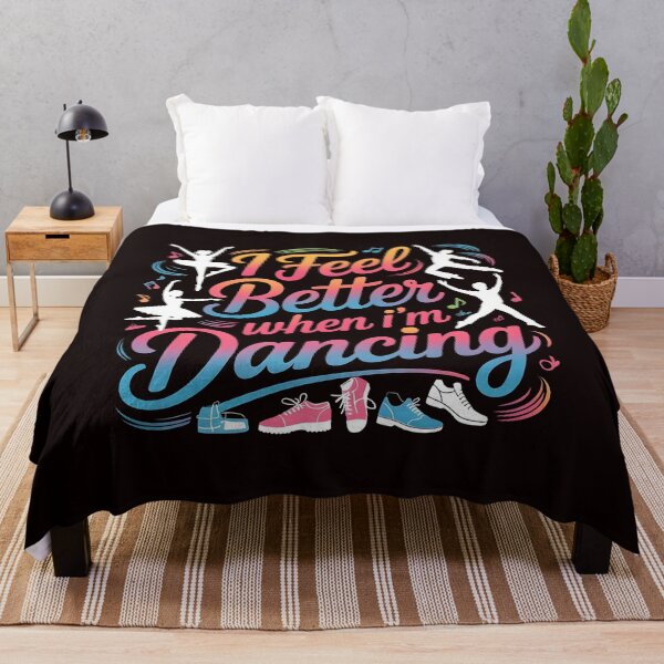 Item preview, I Feel Better When I'm Dancing – Ballet Dancer And Dance Practice Art designed and sold by Redgiant87x.