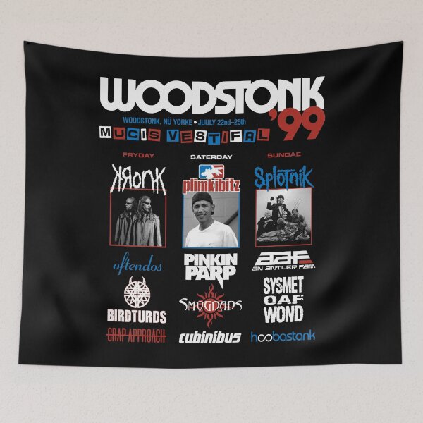 Item preview, WOODSTONK '99  Nu Yorke Juuly Fryday Plimkibits Splotnik Bastank  designed and sold by chiwaii.