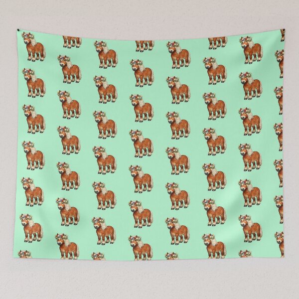 Item preview, Spring Pony - Cute Gift for Horsegirls designed and sold by BoticarioDesign.