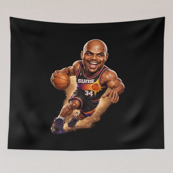 Item preview, Charles Barkley caricature  designed and sold by voxvizion.