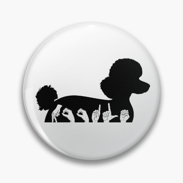 Item preview, Poodle ASL designed and sold by JDG.