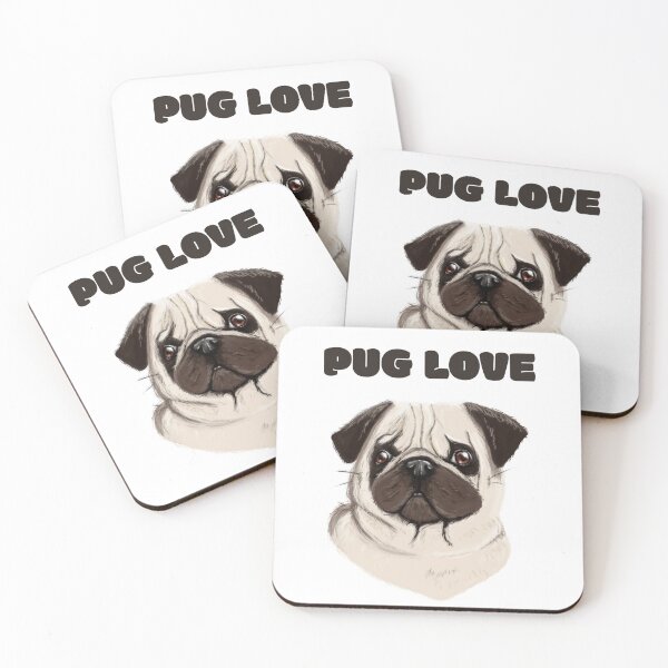 Item preview, Pug Lovers T-Shirt, Pug Owners Slogan Shirt, Slogan Dog Mom Apparel, Pug Love Tee designed and sold by Maria Tanner Designs.