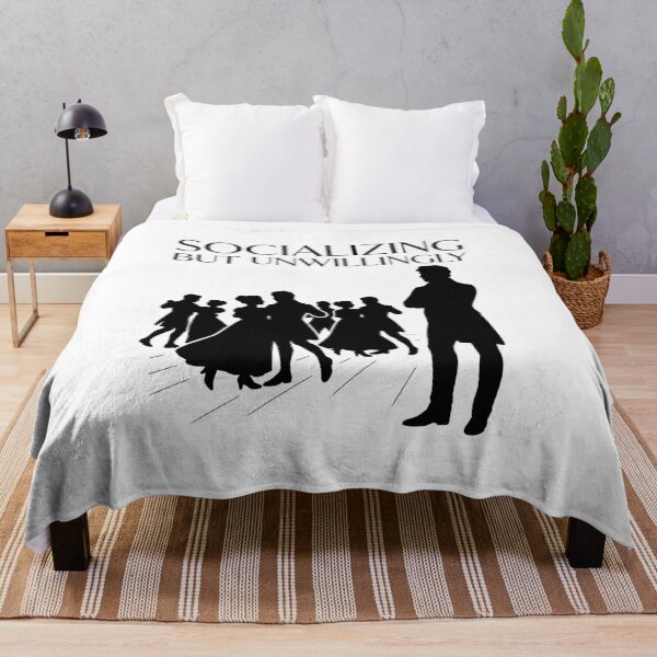 Item preview, Socializing But Unwillingly Silhouette Pride And Prejudice designed and sold by Fenay Designs.