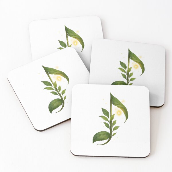 Item preview, Nature’s Melody – Botanical Music Note designed and sold by Yomere.