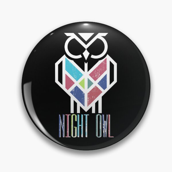 Item preview, Night Owl – Geometric Colorful Owl Art designed and sold by Gawii.