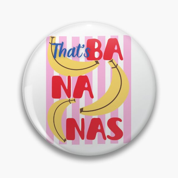 Item preview, That's Bananas Retro Pop Art Fruit Illustration designed and sold by MotivaChic.