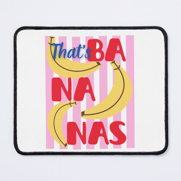 Item preview, That's Bananas Retro Pop Art Fruit Illustration designed and sold by MotivaChic.