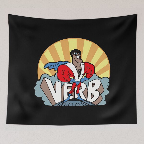 Item preview,  Super Verb Schoolhouse Rock  designed and sold by clayace.