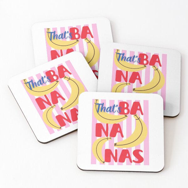 Item preview, That's Bananas Retro Pop Art Fruit Illustration designed and sold by MotivaChic.