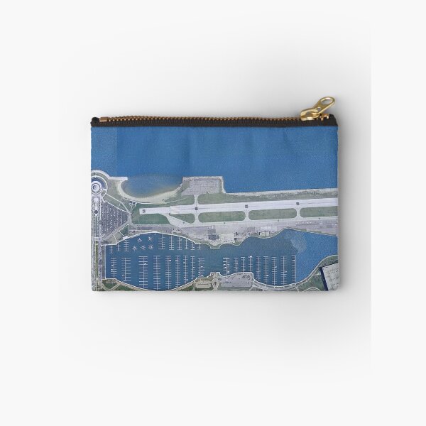 Item preview, downtown Chicago Meigs Field KCGX illinois Burnham Harbor designed and sold by PilotandPlane.