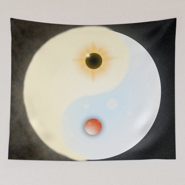 Item preview, Sun & Moon, Yin & Yang designed and sold by t-5seconds.