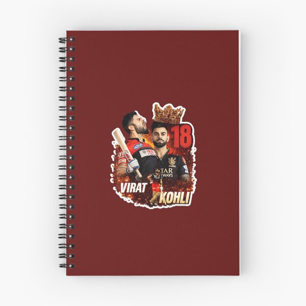 Item preview, Virat Kohli RCB Royal 18 Sticker designed and sold by StickyMagic12.