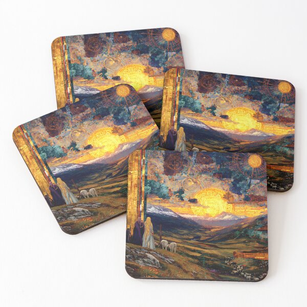 Item preview, Ostara Rising | Mythic Spring Equinox Sunrise designed and sold by Stoneflower-Art.