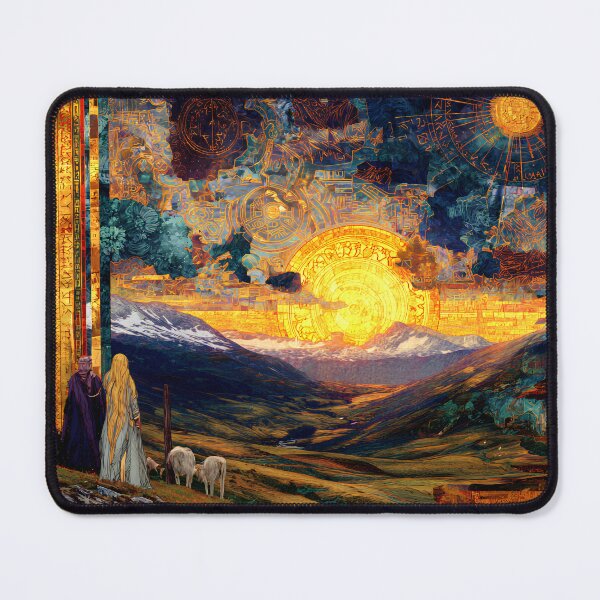 Item preview, Ostara Rising | Mythic Spring Equinox Sunrise designed and sold by Stoneflower-Art.