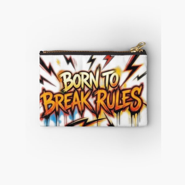 Item preview, Born to break rules  designed and sold by DoneAndDusted.