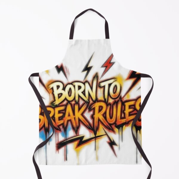 Item preview, Born to break rules designed and sold by DoneAndDusted.