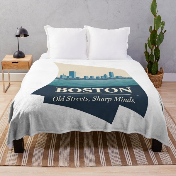 Item preview, Boston Harbor Skyline designed and sold by EdvvinStudios.