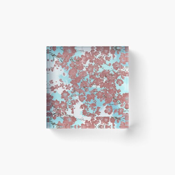 Item preview, A Burst of Spring: Sakura Cherry Blossoms Against a Blue Sky designed and sold by LatelierDeCleo.