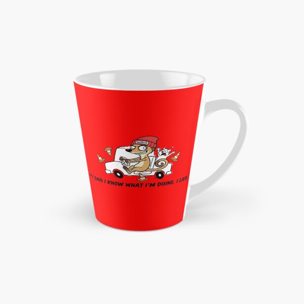 Item preview, Funny Meerkat Driving Fail - I Lied I Know What I'm Doing designed and sold by mAXiBoOM.