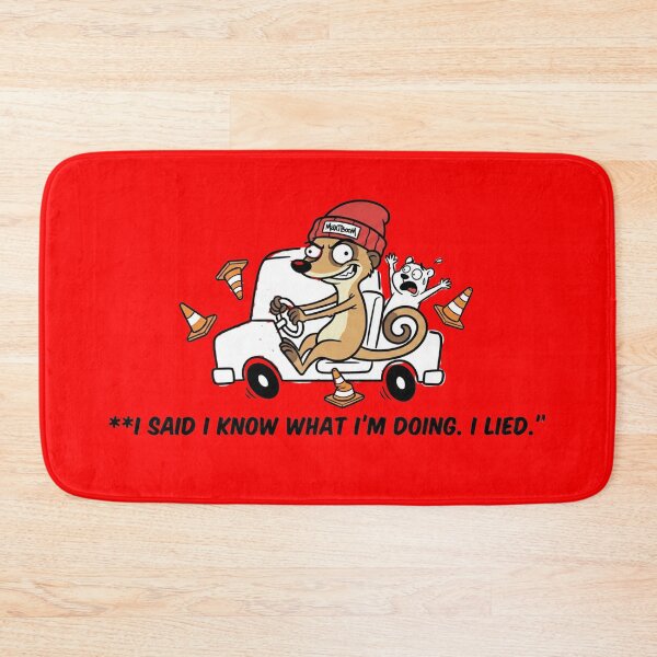 Item preview, Funny Meerkat Driving Fail - I Lied I Know What I'm Doing designed and sold by mAXiBoOM.
