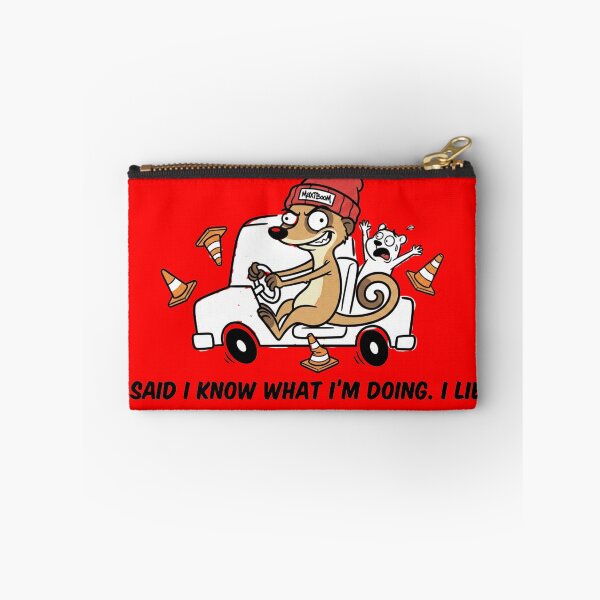 Item preview, Funny Meerkat Driving Fail - I Lied I Know What I'm Doing designed and sold by mAXiBoOM.