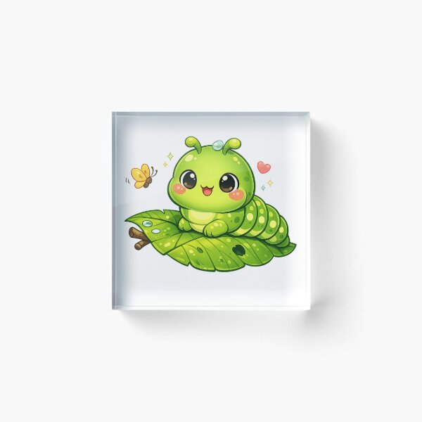 Item preview, Cute Leaf Caterpillar designed and sold by Creet-Design.