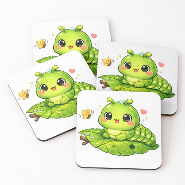 Item preview, Cute Leaf Caterpillar designed and sold by Creet-Design.