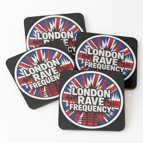 Item preview, London Rave Frequency – UK Bass Culture Streetwear Design designed and sold by |TRSSHOP|.