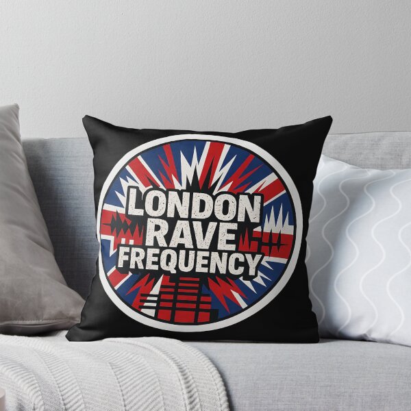 Item preview, London Rave Frequency – UK Bass Culture Streetwear Design designed and sold by |TRSSHOP|.