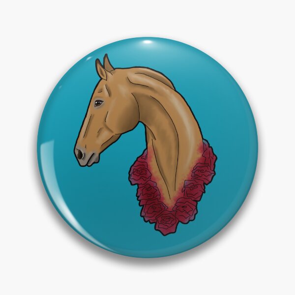 Item preview, Akhal-teke Horse with Roses designed and sold by BoticarioDesign.
